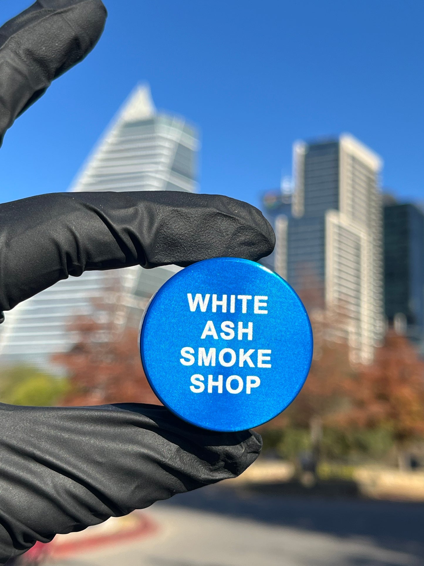White Ash Smoke Shop Grinder – Premium 4-Piece Herb Grinder in Multiple Colors