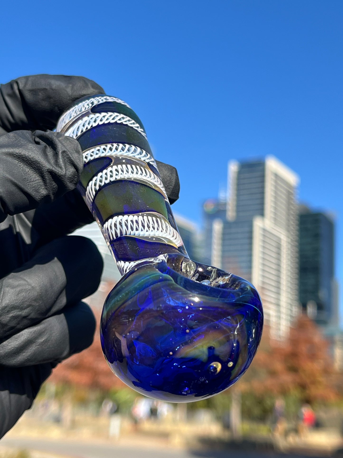 Slotted Glass Pipe – Premium Design for Smooth, Flavorful Hits | White Ash Smoke Shop