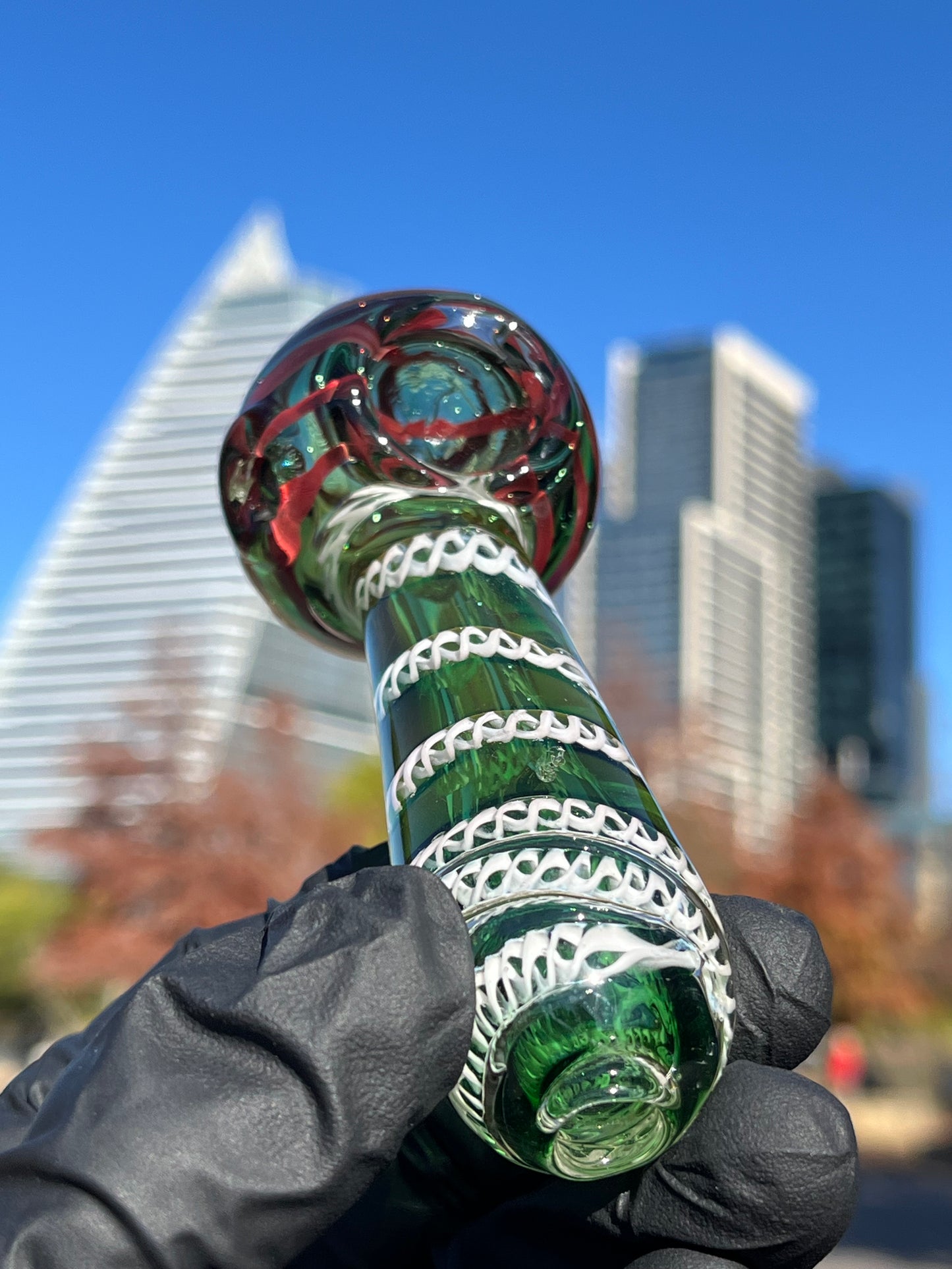 Slotted Glass Pipe – Premium Design for Smooth, Flavorful Hits | White Ash Smoke Shop