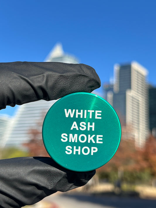 White Ash Smoke Shop Grinder – Premium 4-Piece Herb Grinder in Multiple Colors