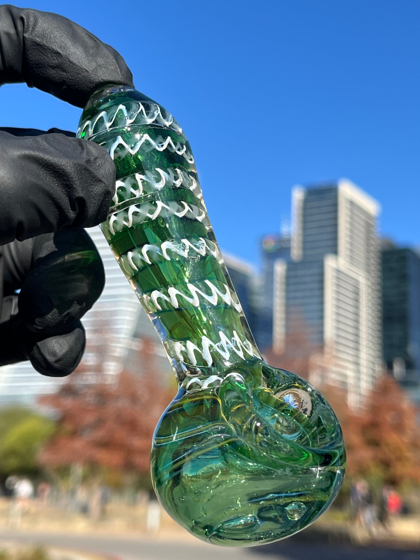 Slotted Glass Pipe – Premium Design for Smooth, Flavorful Hits | White Ash Smoke Shop